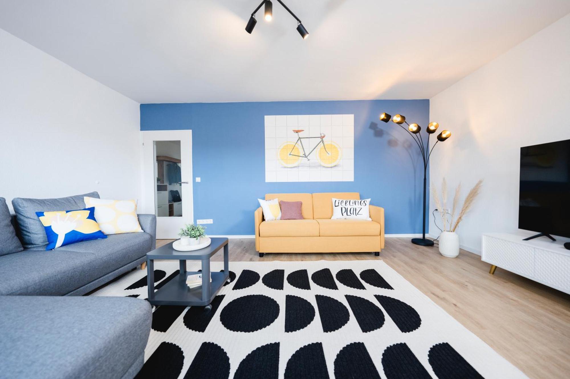 Stadtrand Oase Karlsruhe Mit Balkon Eksteriør bilde