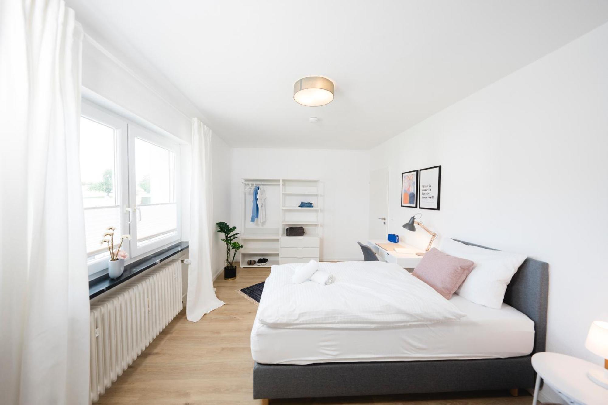 Stadtrand Oase Karlsruhe Mit Balkon Eksteriør bilde