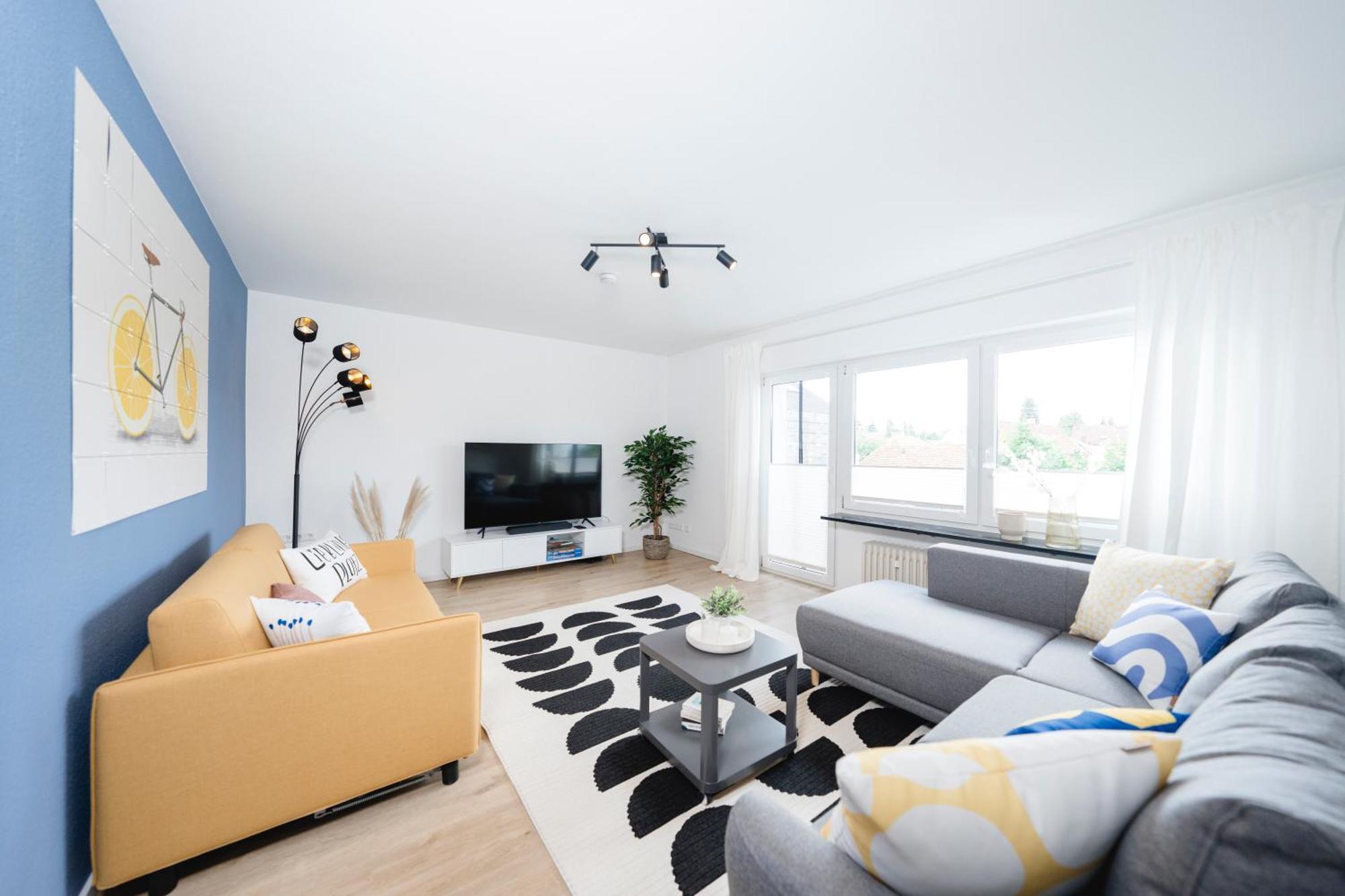 Stadtrand Oase Karlsruhe Mit Balkon Eksteriør bilde
